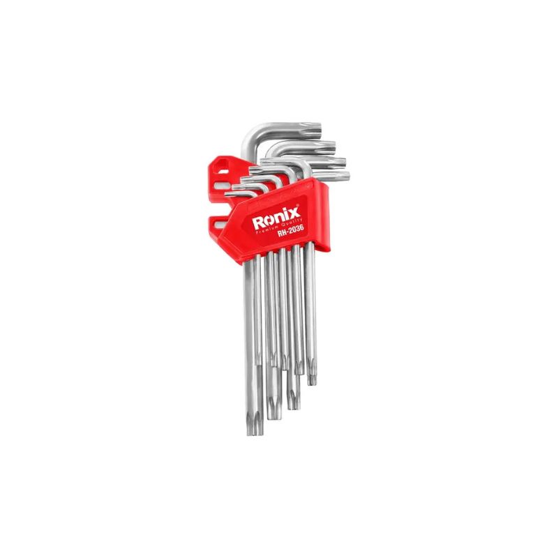 طقم ألنكيه نجمة 9 قطع من Ronix موديل RH-2036