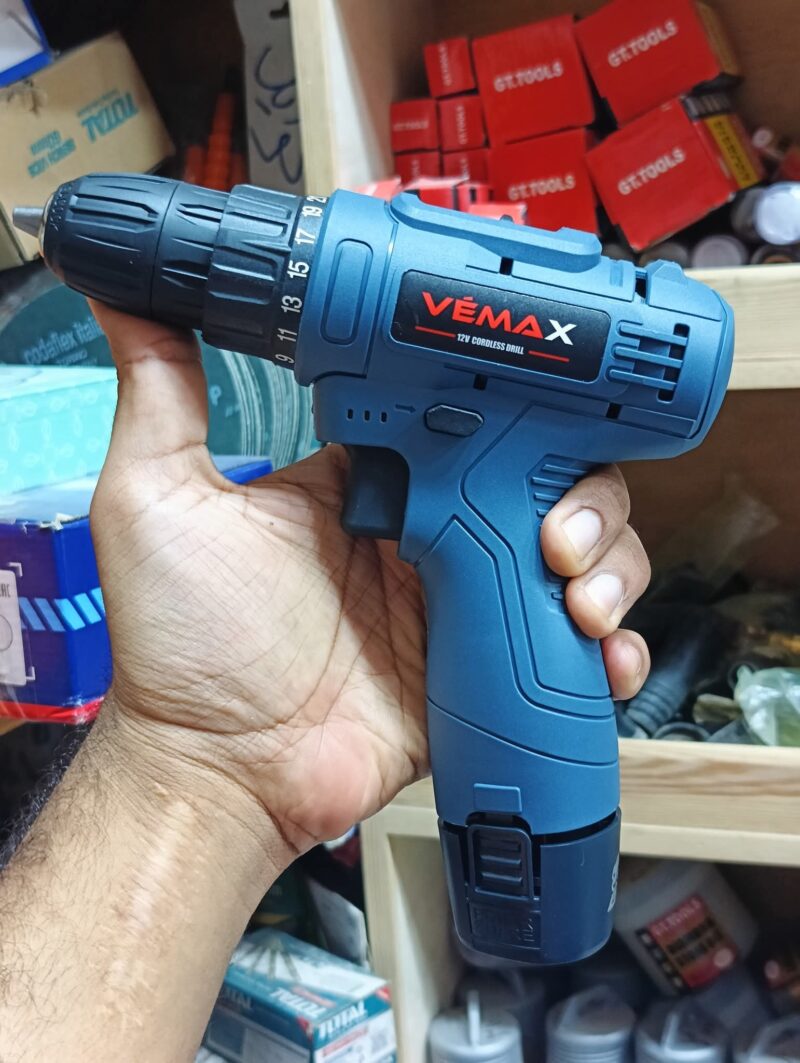 شنيور بطاريه 12 فولت 1.5 امبير VEMAX
