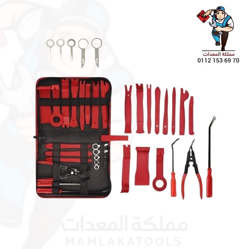 طقم أدوات فك كليبس وتابلوه السيارات 20 قطعة موديل DR-415 من دورميري