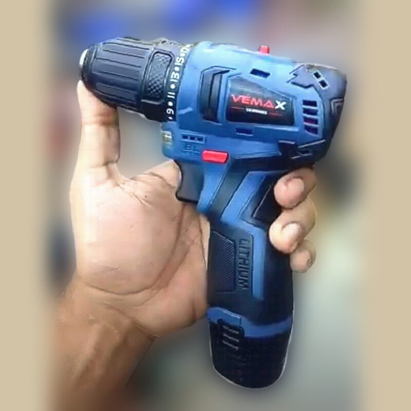 شنيور بطارية 12 فولت براشليس موديل VX012 من فيماكس VEMAX