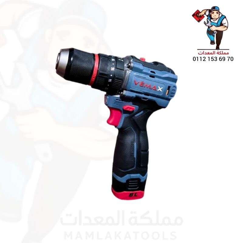 شنيور بطارية 16.8 فولت 70 نيوتن براشليس دقاق 2 بطارية موديل VX516 من فيماكس VE`MAX