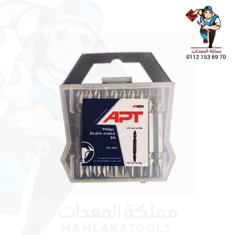 علبة سن 10 مفك صليبه إتجاهين 65مم PH1-PH2 موديل AH2021002221 من Apt